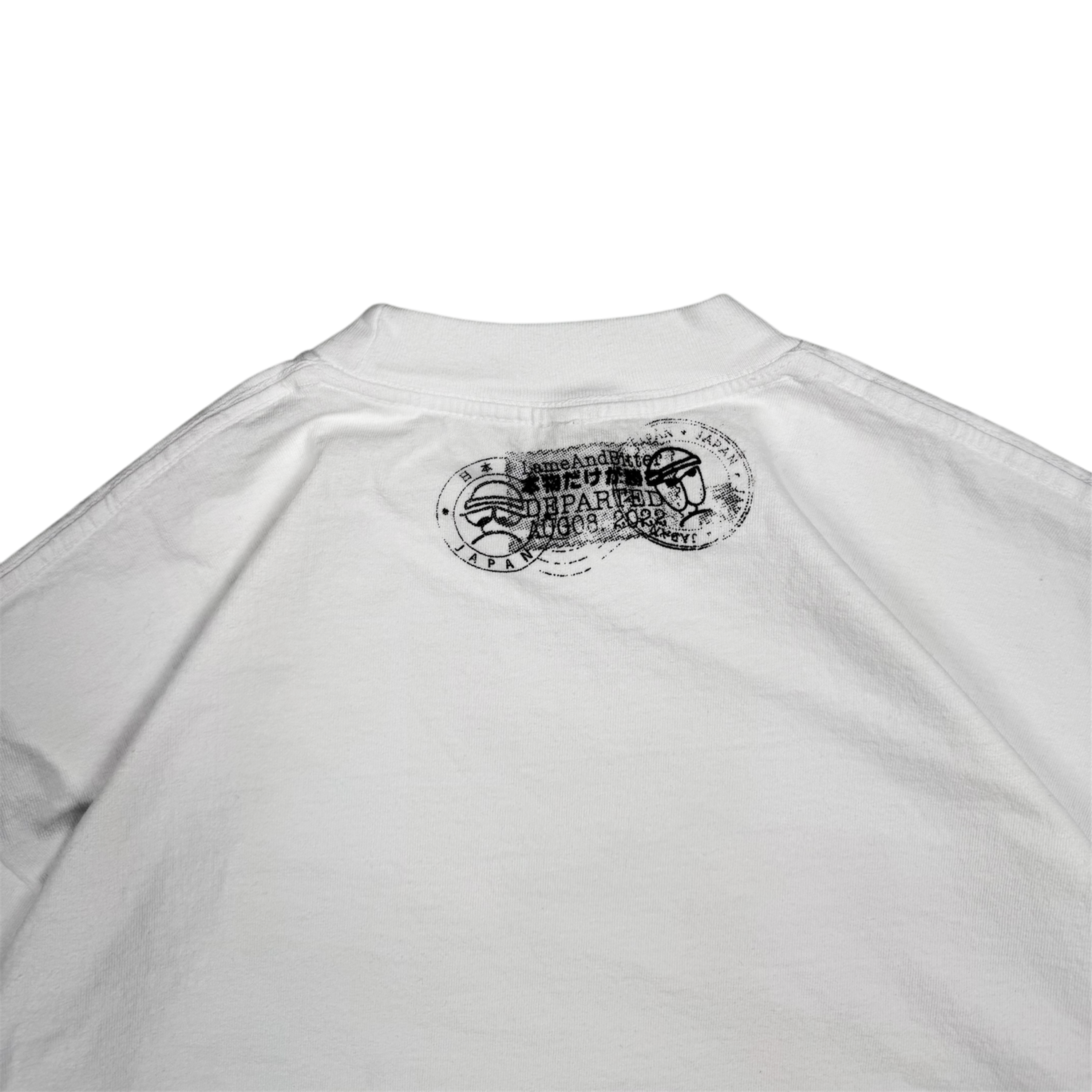 White Japan Postage Tee