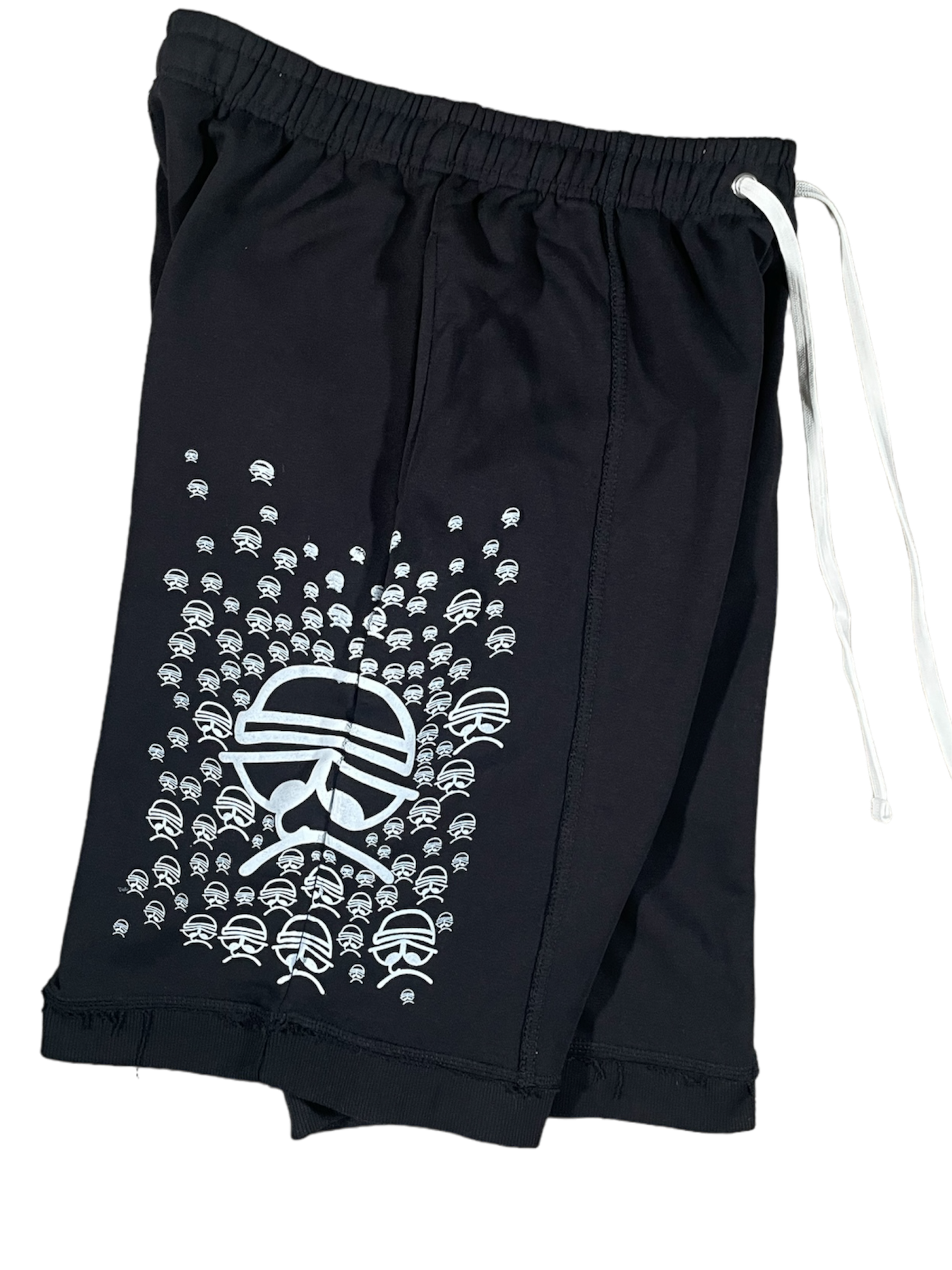 US-LAB OVER SIZED SHORTS (BLACK)