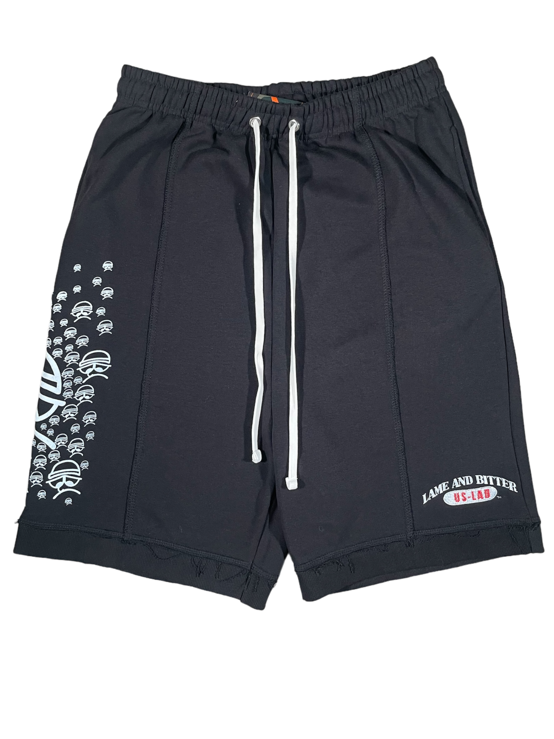 US-LAB OVER SIZED SHORTS (BLACK)