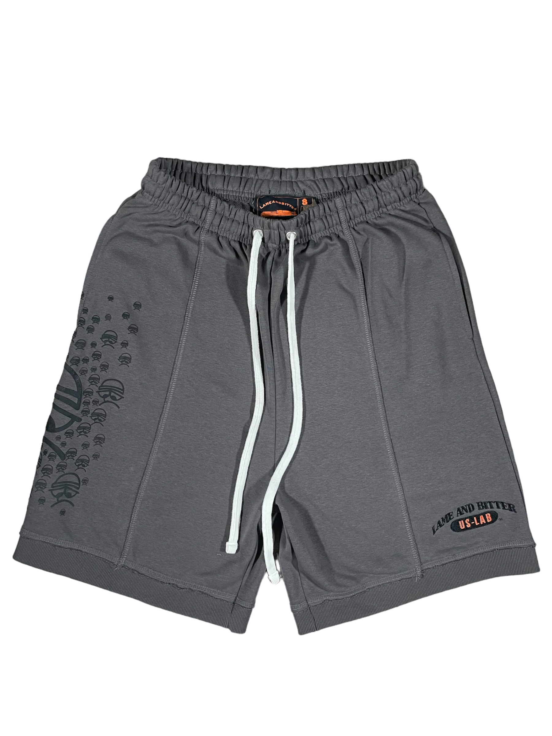 US-LAB OVER SIZED SHORTS (GRAY)