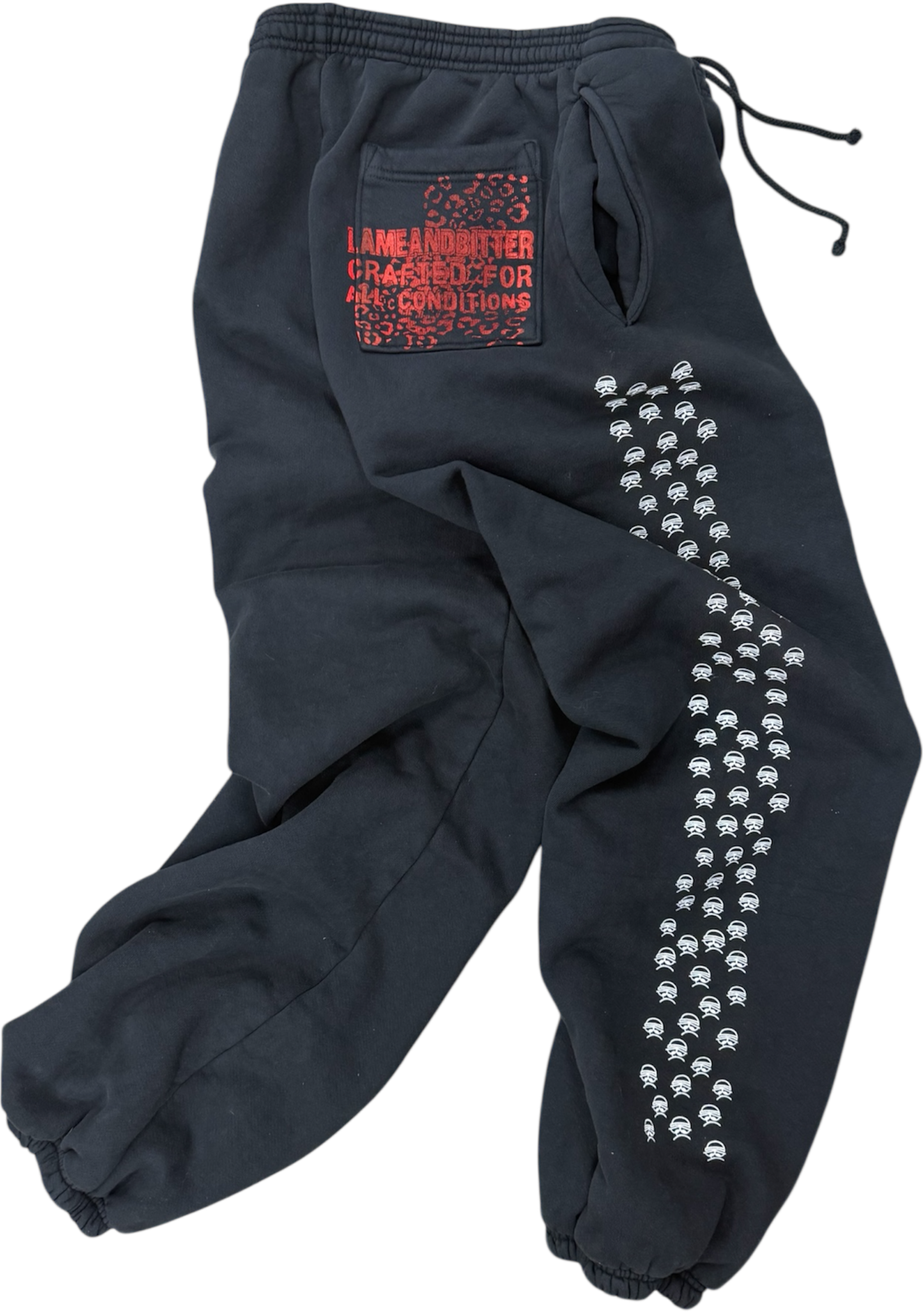 Black Leopard Sweats
