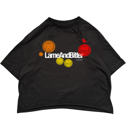 Cropped LAB color tee