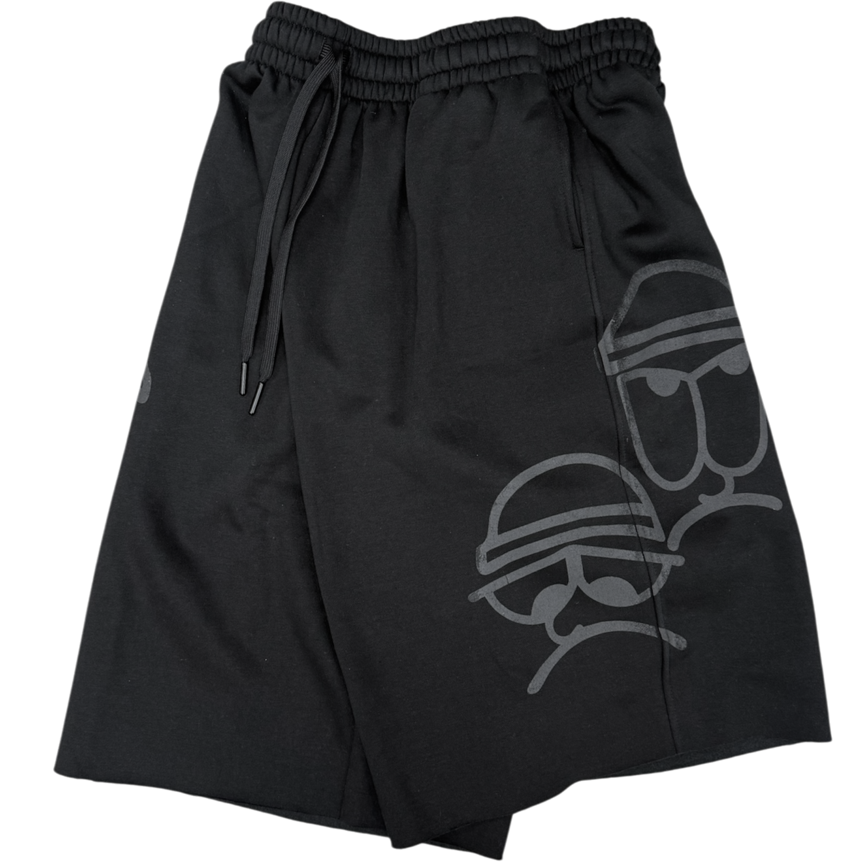 Black Baggy Shorts