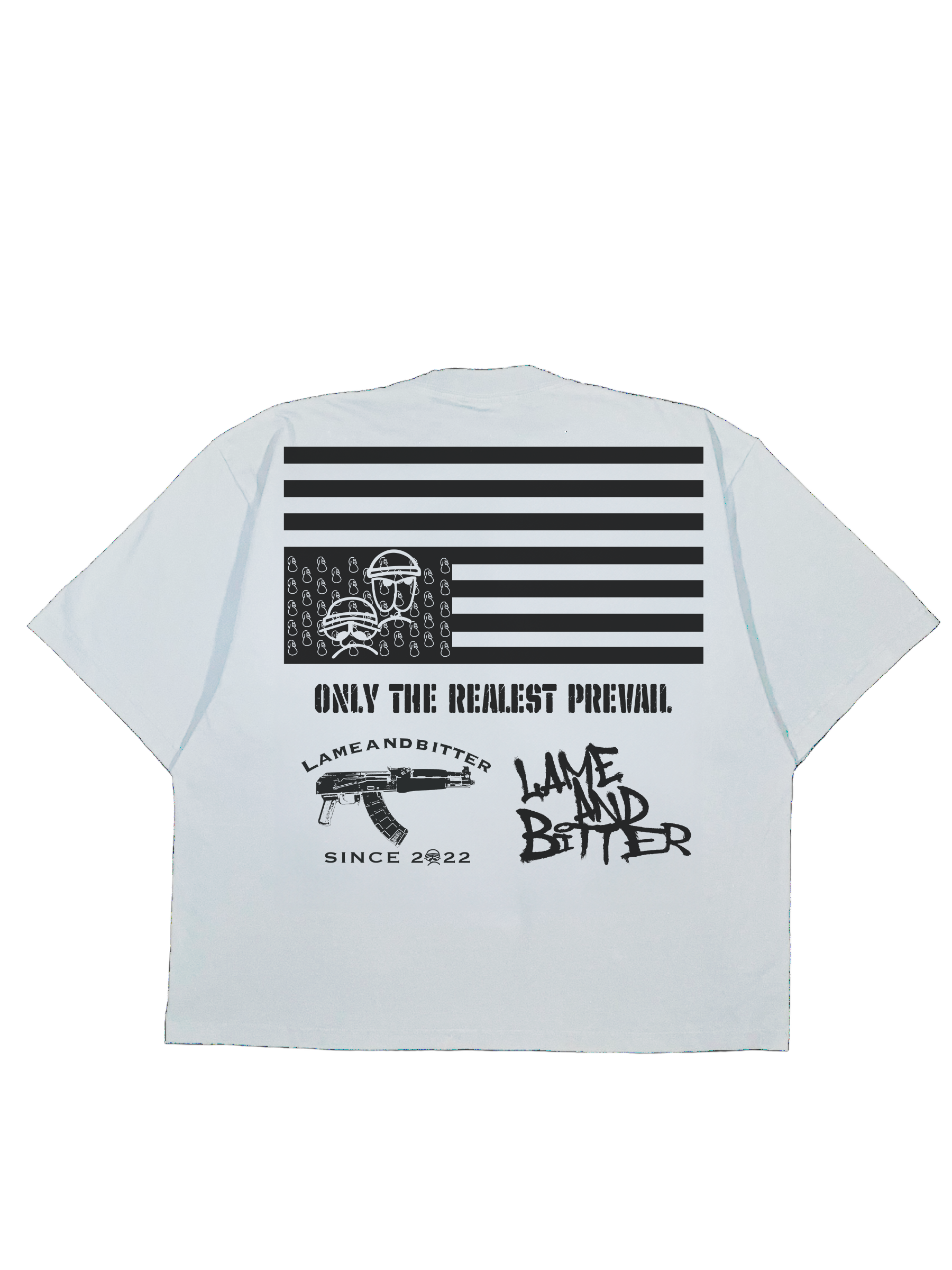 US-LAB OVER SIZED TEE (WHITE)